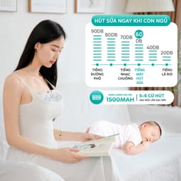 [Tặng cốp đôi] 2 Máy Hút Sữa Không Dây Kamidi Smart - Máy Hút Sữa Rảnh Tay - Máy Hút Sữa Cho Mẹ 7
