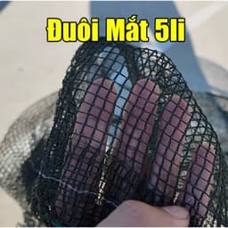 Dớn Chặn Tôm - Tép. Cao 1m4 - Ngang 7m -Đuôi 4m 3