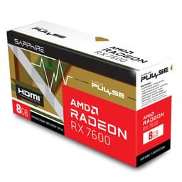 VGA SAPPHIRE PULSE AMD Radeon RX 7600 8GB Chính Hãng NEW 6