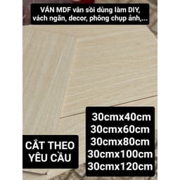 VÁN MDF vân sồi dùng làm decor trang trí , làm vách ngăn , phông nền chụp ảnh ,....... CẮT THEO YÊU CẦU 1