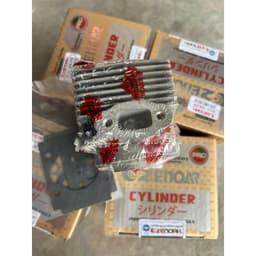 Bộ Hơi Máy Cắt Cỏ 260-330 Zenoar hàng sịn đủ roong máy, bi ắc, piston, phe cài trong bộ 4