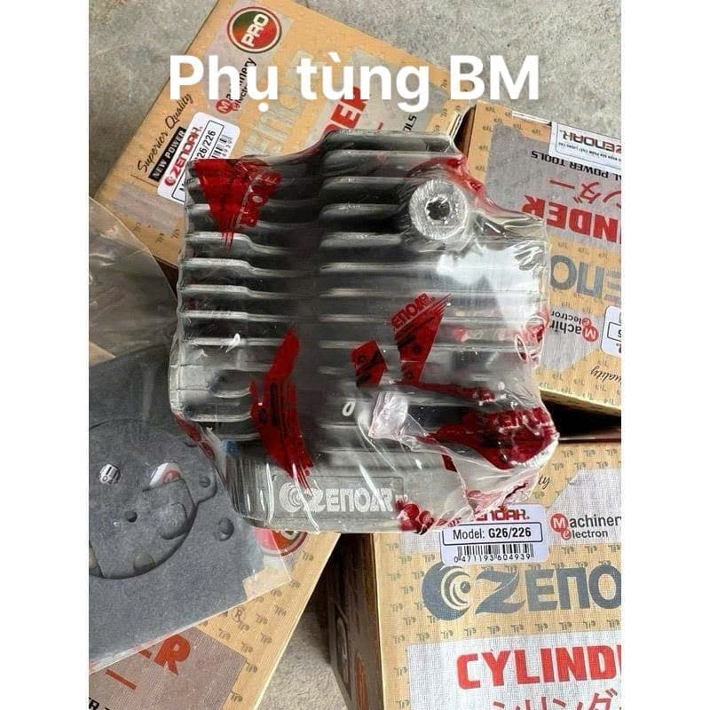 Bộ Hơi Máy Cắt Cỏ 260-330 Zenoar hàng sịn đủ roong máy, bi ắc, piston, phe cài trong bộ