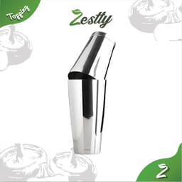 Bình Lắc Pha Chế Shaker Inox Zestty Dụng Cụ Bartender Chuyên Dụng (350ml - 550ml - 700ml - Boston) 4