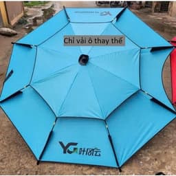 Vải ô thay thế ô YG Mỹ Nhân Ngư 2m4 đủ màu sắc 2