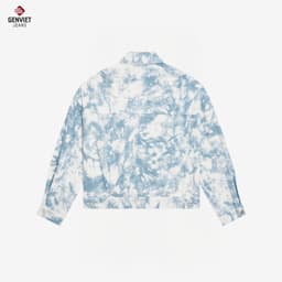 Áo Khoác 1 Lớp Jeans Nữ GENVIET JEANS Dáng Suông, Thời Trang, Thoải Mái 8792 6