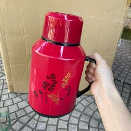 VINBEO Bình thuỷ giữ nhiệt mini 1000ml , Ấm phích nước nhỏ gọn để bàn giữ nhiệt lâu mẫu mới 2025 LY001 6