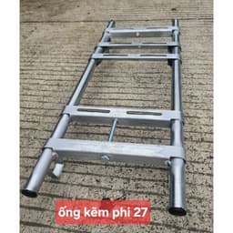 Chân đế máy rửa xe  tưới vườn ống phi 27 6