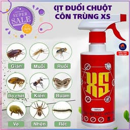 Xịt Đuổi Chuột Thảo Mộc XS 500 ML Thái Lan – An Toàn, Đuổi Chuột Hiệu Quả Không Độc Hại 7