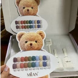 Sét sơn gel Milan 10 màu tông Pastel cực đẹp tặng kèm bảng màu HOT 3