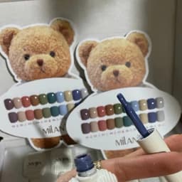 Sét sơn gel Milan 10 màu tông Pastel cực đẹp tặng kèm bảng màu HOT 7