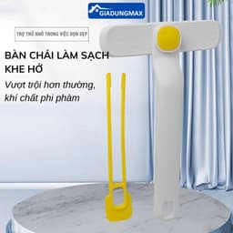 Bàn Chải Vệ Sinh Khe Hở Đa Năng Xoay 360 Độ, Cọ Chà Sàn Nhà Tắm, Bếp, Bồn Cầu Mini 6