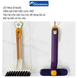 Bàn Chải Vệ Sinh Khe Hở Đa Năng Xoay 360 Độ, Cọ Chà Sàn Nhà Tắm, Bếp, Bồn Cầu Mini 7