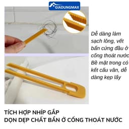 Bàn Chải Vệ Sinh Khe Hở Đa Năng Xoay 360 Độ, Cọ Chà Sàn Nhà Tắm, Bếp, Bồn Cầu Mini 2