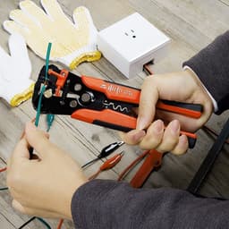 3 trong 1 Nhật Bản Kìm tuốt dây điện,Kìm tuốt tự động chuyên cắt, tuốt dây điện, bấm cos 5