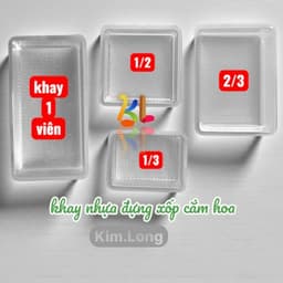 Khay nhựa đựng xốp cắm hoa - Giải pháp hoàn hảo cho nghệ thuật cắm hoa 1