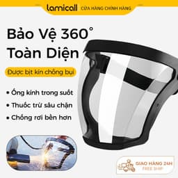Mặt nạ bảo vệ công việc Tấm chắn Mặt nạ chống độc, Dùng Cho Hàn Xì, Cắt Cỏ, Phun Thuốc, Làm Vườn -vừa chắn bụi kính bảo 1