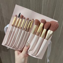 Bộ cọ 11 cây XIXI chính hãng , bộ cọ trang điểm make up cá nhân lông siêu mềm mượt kèm túi đựng xinh xắn 3