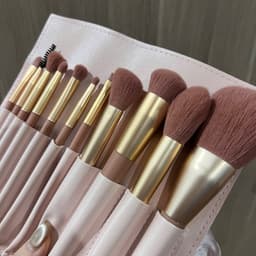 Bộ cọ 11 cây XIXI chính hãng , bộ cọ trang điểm make up cá nhân lông siêu mềm mượt kèm túi đựng xinh xắn 2