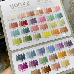 Sét sơn thạch đục Yanzx 40 màu + tặng kèm bảng màu 3