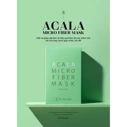 Mặt nạ vải vi sợi Giảm Mụn Acala Micro Fiber Mask 3in1 (1 hộp/ 10 cái) 9
