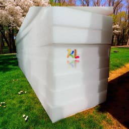 tấm xốp PE foam kích thước 20-50cm, độ dày 3/5/7cm, chất lượng cao 2