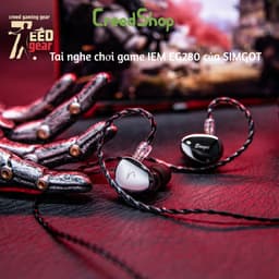 Tai nghe Gaming SIMGOT EG280 in Ear Monitor, 1DD+1 Planar HiFi IEM 1
