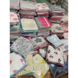 Khăn lau đa năng hàng xuất dư , bán theo cân cotton 100% 30x30cm, ,35x 68 cm... 1