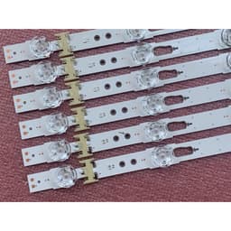 LED TIVI SAMSUNG 50KU6000 50MU6100 50MU6103 50MU6153 MỚI 100% BỘ 6 THANH MỖI THANH 13 BÓNG 3V 3