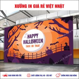 Phông Halloween in theo yêu cầu_ Mẫu sẵn_Mẫu thiết kế_In Nhanh 4