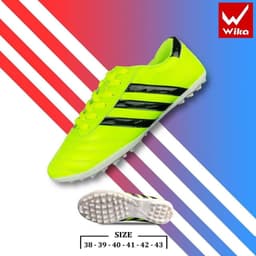Giày Đá Bóng Wika 3 Sọc Chính Hãng, Giày Bóng Đá CT3 Nam Nữ ,đinh TF Tăng Khả Năng Bám Sân. 9