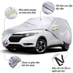 Bạt phủ toàn xe 3 lớp tráng nhôm cao cấp siêu bền chống xước, chống nắng, chống cháy cho ô tô 3
