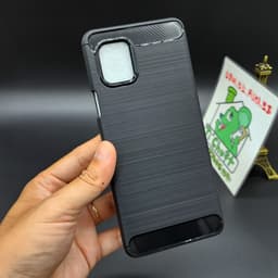 [Ảnh Thật] Ốp Lưng LG Q92 5G Dẻo Vân Carbon Phay Xước Chống Sốc 5