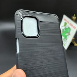 [Ảnh Thật] Ốp Lưng LG Q92 5G Dẻo Vân Carbon Phay Xước Chống Sốc 6