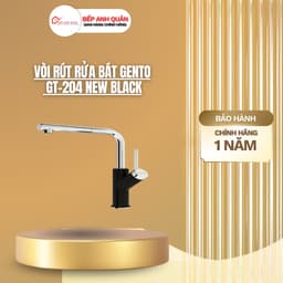 VÒI RỬA GENTO GT-204 NEW BLACK 1