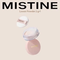 Phấn phủ mistine , kiềm dầu , làm mịn , cố định lớp trang điểm 2g 5
