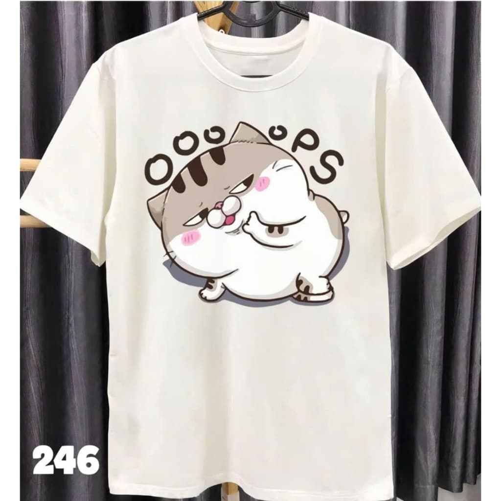 Áo thun Unisex Nam Nữ in hình MÈO meme cute, chất cotton 100% - BOONE - BNE00100
