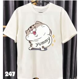Áo thun Unisex Nam Nữ in hình MÈO meme cute, chất cotton 100% - BOONE - BNE00100 8