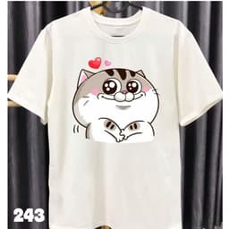 Áo thun Unisex Nam Nữ in hình MÈO meme cute, chất cotton 100% - BOONE - BNE00100 7