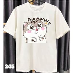 Áo thun Unisex Nam Nữ in hình MÈO meme cute, chất cotton 100% - BOONE - BNE00100 6