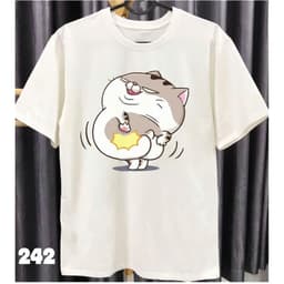 Áo thun Unisex Nam Nữ in hình MÈO meme cute, chất cotton 100% - BOONE - BNE00100 3