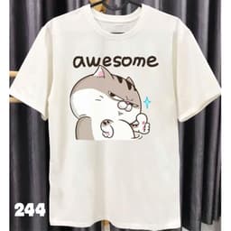 Áo thun Unisex Nam Nữ in hình MÈO meme cute, chất cotton 100% - BOONE - BNE00100 2