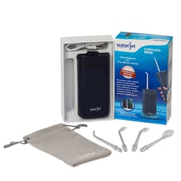 Máy tăm nước cá nhân không dây Waterjet Cordless Mini (4 đầu tăm,dùng được cho người niềng răng,răng sứ,có đầu cạo lưỡi) 9