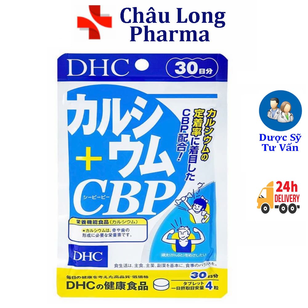 Thực Phẩm Bảo Vệ Sức Khỏe DHC Bổ Sung Calcium+CBP 30 Ngày