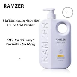 Sữa Tắm RAMZER Amino Acid Hương Nước Hoa  2in1 chai 1lml siêu thơm và lưu hương 6