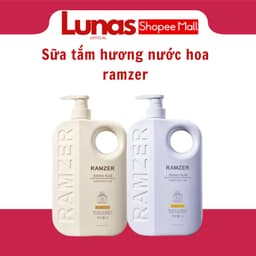 Sữa Tắm RAMZER Amino Acid Hương Nước Hoa  2in1 chai 1lml siêu thơm và lưu hương 1