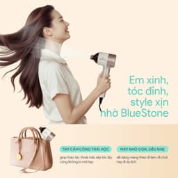 Máy Sấy Tóc Bluestone HDB-1831, 1600w - Thiết Kế Gọn Nhẹ, Hàng Chính Hãng 4