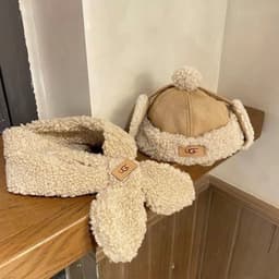 ‼️ ‼️ SET MŨ UGG KÈM KHĂN 3