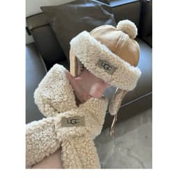 ‼️ ‼️ SET MŨ UGG KÈM KHĂN 4
