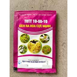 Kích Thích Ra Hoa cực mạnh, siêu lân 10-55-10 gói 25G TOTT's fertilizer 4