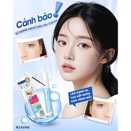 Tẩy Trang Masca Lông Mi Kissme Speedy Mascara Remove 7,3mL 2